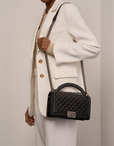 chanel boy bag nederland|chanel black boyfriend bag.